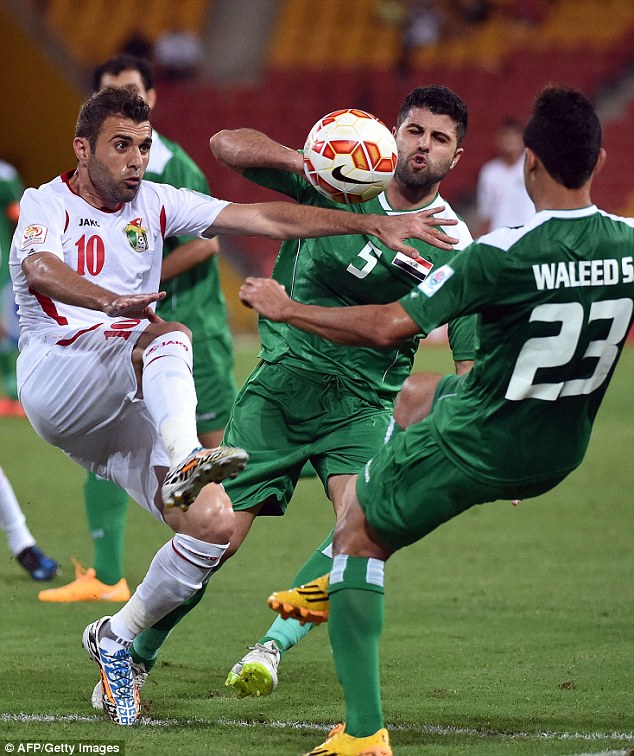 Crime: The teenagers had been watching this game between Jordan and Iraq in the Asian Cup, which took place in Brisbane, Australia on January 12