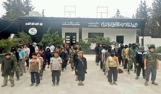 Syrian children the fuel of bombing